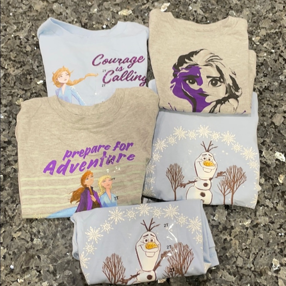 Frozen Girl T-shirts 2T